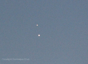 alignement Jupiter vénus 